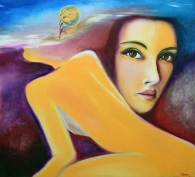 Body Flight Illustrazione stock