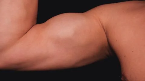 The body of a man. Stock-Fotos