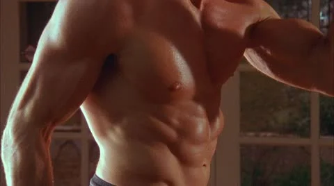 BODY MAN4 POSES 06 Stock Footage 10800121