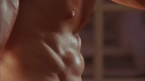 BODY MAN4 POSES 07 Stock Footage 10800125