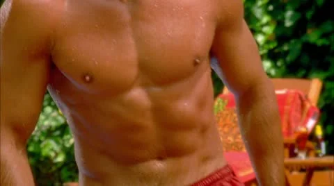 BODY MAN5 POSES 07 Stock Footage 10800173