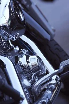 Body of a motorcycle Stock Photos