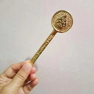 Body scraping tool. Foto stock