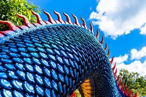 The body of the serpent. Foto stock