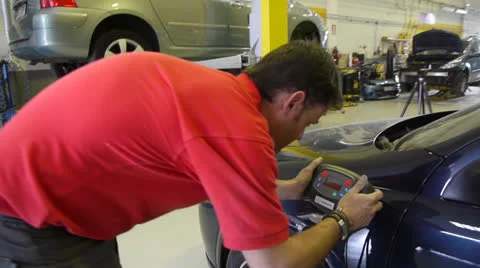 Body shop work Stock-Footage 23858510