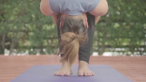 Body simple yoga 库存影片 139096284