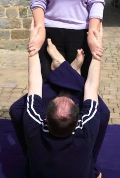 Body stretch Stock Photos