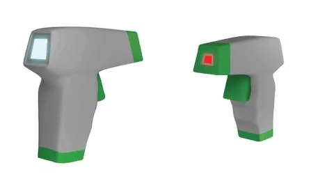 Body temperature measuring tool vector Stock Illustration