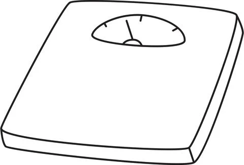 Body Weight Scale Stock Illustration