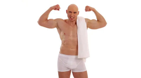 Bodybuilder 3 Video stock 24630897