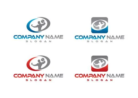 BODYBUILDER LOGO Illustration