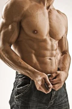 Bodybuilder  man Foto stock