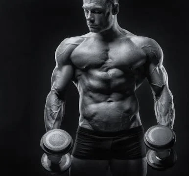 Bodybuilder Foto stock