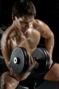 Bodybuilder Foto stock