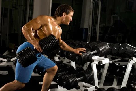 Bodybuilder Foto stock