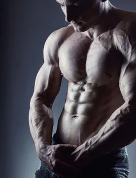 Bodybuilder Foto stock