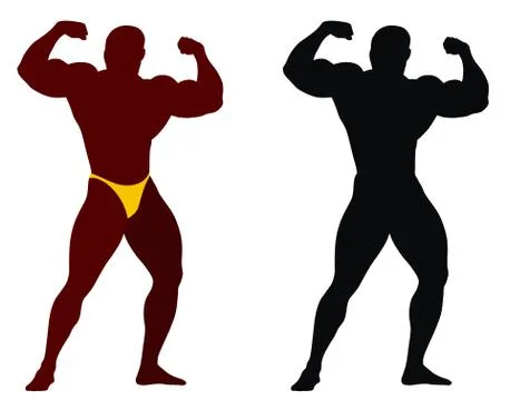 Bodybuilding Stock Illustration