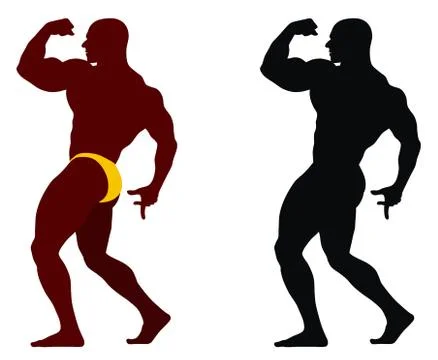 Bodybuilding Stock Illustration