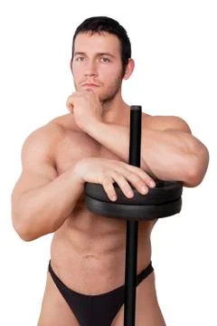 Bodybuilding. Foto stock
