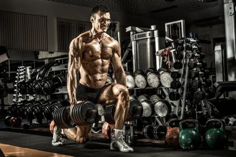 Bodybuilding Foto stock
