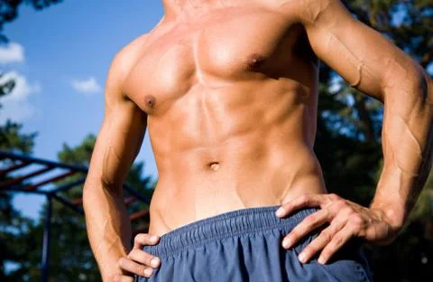 Bodybuilding Foto stock