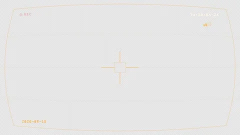 Bodycam Wide Angle Barrel Frame Overlay Alpha Channel Видео 342719598