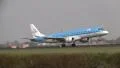 boeing 737 from KLM lands, plane HD Footage