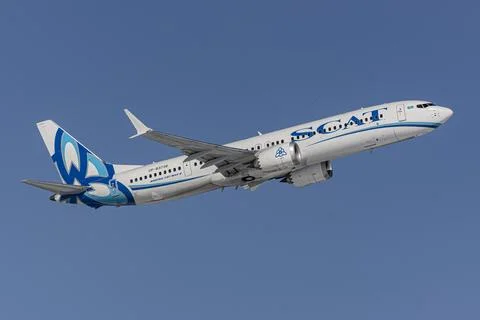 Boeing 737 max 8 Foto stock