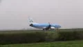 Boeing 737 plane landing HD Footage