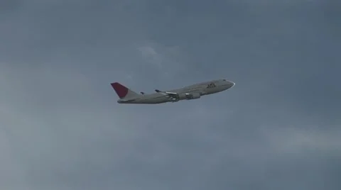 Boeing 747 Stock Footage 12644365