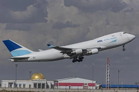 Boeing 747 Foto stock
