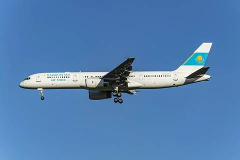 Boeing 757 airforce Foto stock