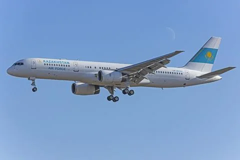Boeing 757 airforce Foto stock