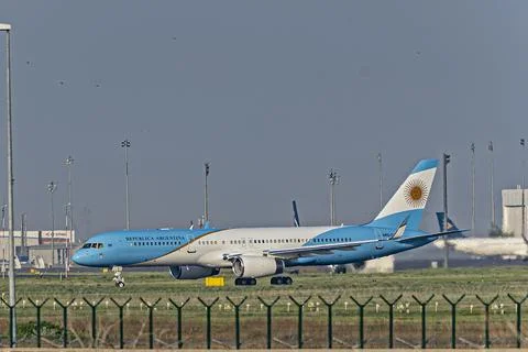 Boeing 757 Stock-Fotos