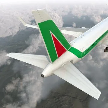 Boeing 767-300ER Alitalia 3D Model ~ 3D Model #96417218