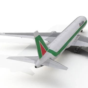 Boeing 767-300er Alitalia 3d Model ~ 3d Model #96417218