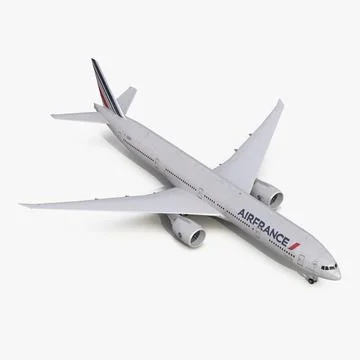 Boeing 777-300 Air France 3D Model 3D Model