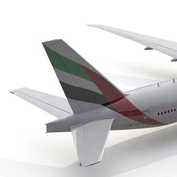 3D Model: Boeing 777-300ER Emirates Airlines #90659881