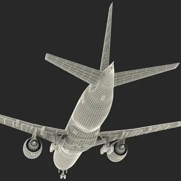 Boeing 777 8x Generic ~ 3D Model #90658766 | Pond5