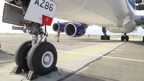 Boeing aircraft Stock Footage 233192258