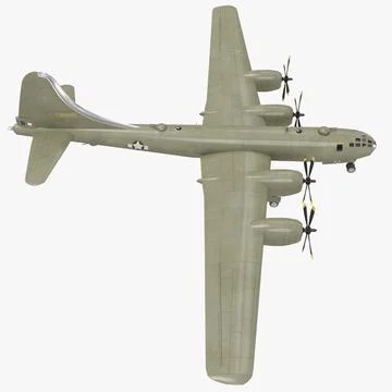 3D Model: Boeing B-29 Superfortress #91483225 | Pond5