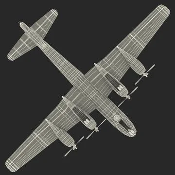 3D Model: Boeing B-29 Superfortress #91483225 | Pond5