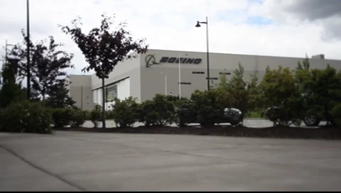 Boeing Building Stock Footage 7139190