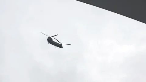 Boeing CH-47 Chinook Stock Footage 114491090