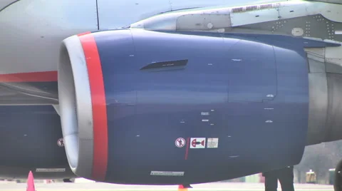 Boeing close-up. wing aircraft Stock Footage 47519768