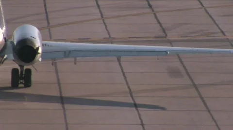 Boeing MD-88 CR Stock Footage 596140