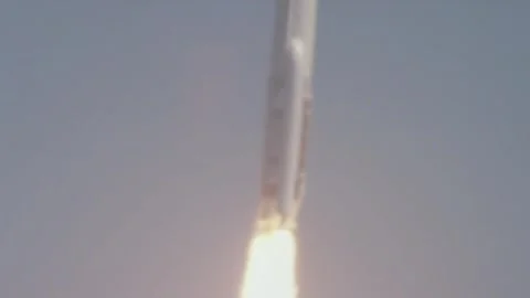 Boeing Starliner spacecraft, Calypso, launching on a Atlas V rocket Stock Footage 277709937