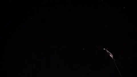 Boeing X-37 spacecraft pass over Mexico Stock Footage 152053143