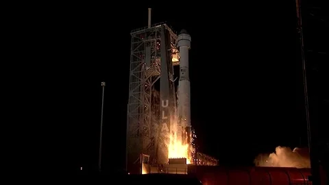 Boeing's uncrewed CST-100 Starliner Orbital Test Flight launch from Kennedy Stock Footage 277709219