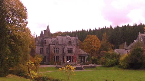 The Boel castle. Stock Footage 34933622